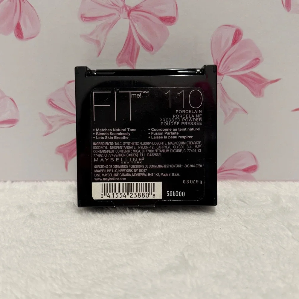Maybelline Fit Me Porcelain Pressed‎ Powder Foundation 110